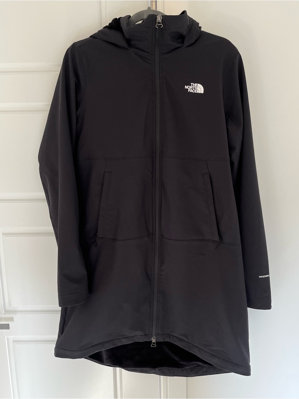 The North face fleece lined windwall jacket